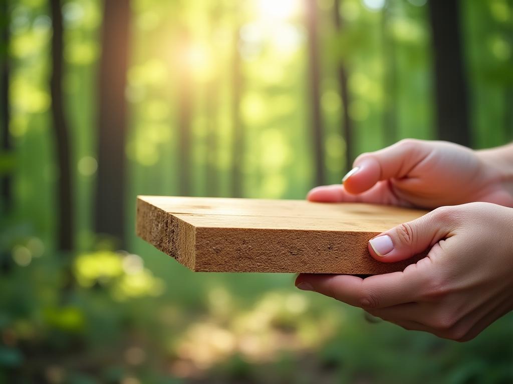 Nachhaltige Holzwirtschaft mit zertifizierten Materialien